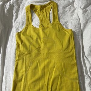 bright yellow full length swift tank